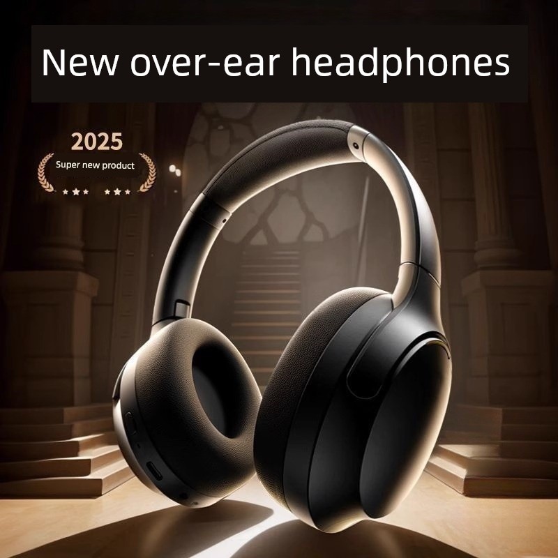 tai nghe bluetooth tai nghe chụp Bluetooth Không dây Phong cách mới Trò chơi chống ồn Tai nghe có dâ