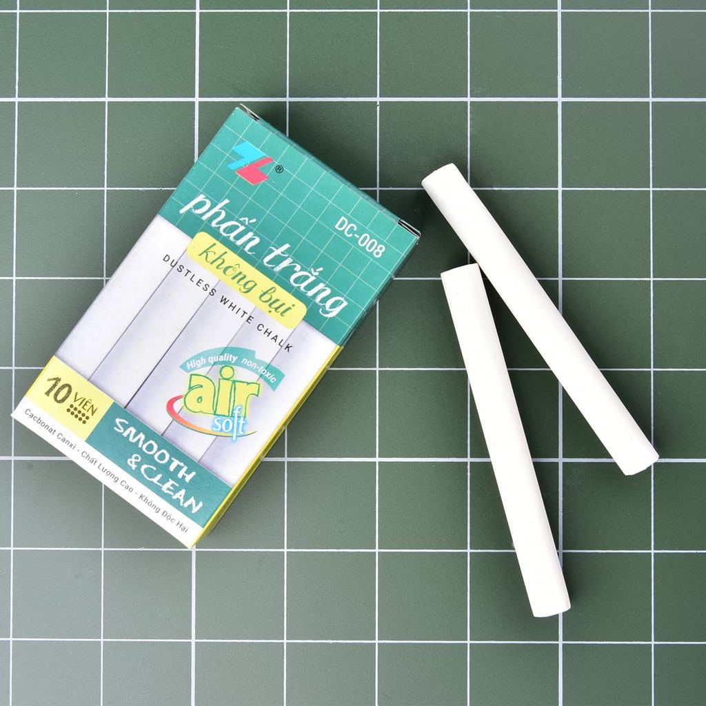 Combo 10  Hộp Phấn không bụi Thiên Long DC-008