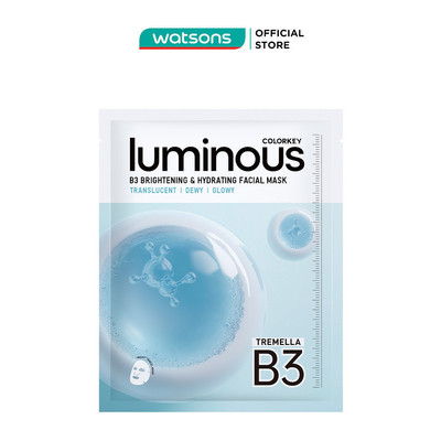 Mặt Nạ Cấp Ẩm Và Sáng Da B3 Colorkey Luminous B3 Brightening & Hydrating Facial Mask 30ml