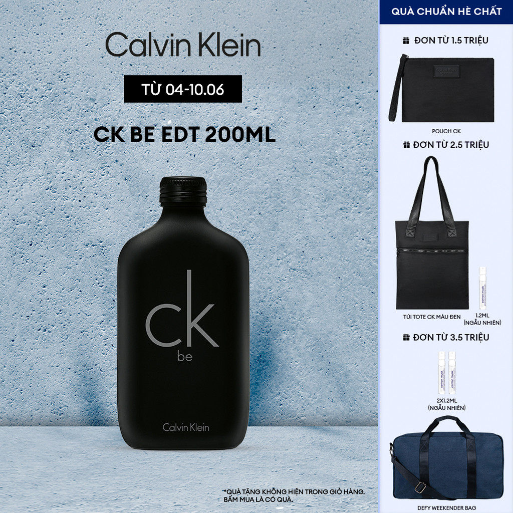 Nước Hoa Nam Nữ Calvin Klein CK Be EDT 200ml