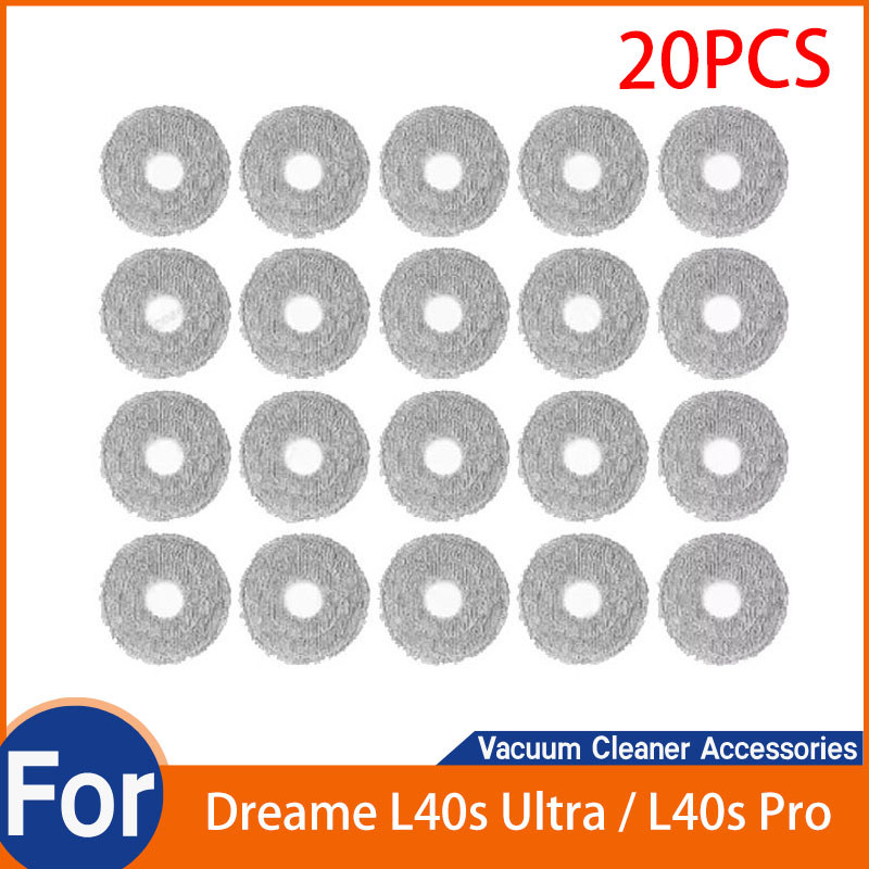 Dành Cho Dreame L40s Ultra / L40s Pro Ultra Máy Hút Bụi Phụ Kiện Thay Thế Lau Nhà Vải Dự Phòng (20 V