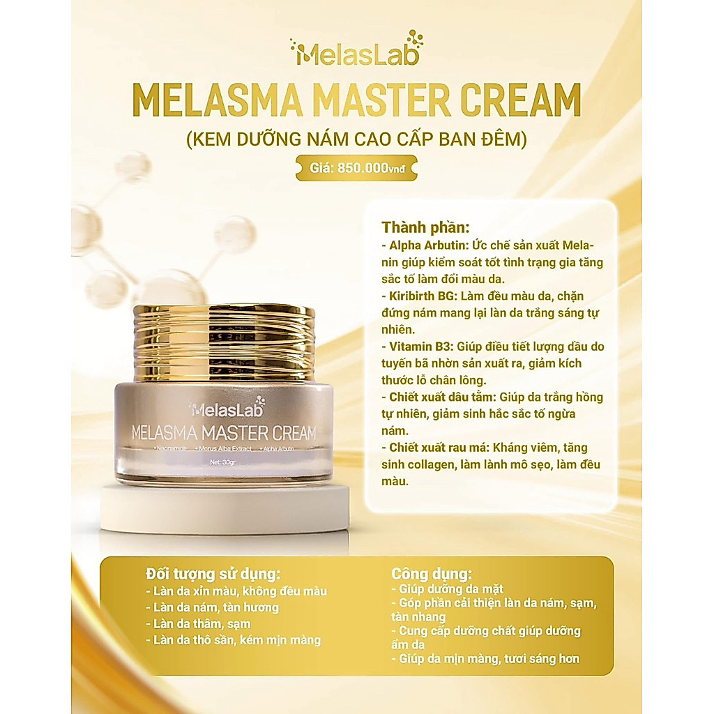 B - White intense cream