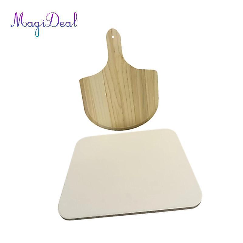 MagiDeal Pizza Pan Bộ Dụng Cụ Làm Bánh Pizza Lò Nướng Gas Lắp Nhà Bếp Bộ Dụng Cụ Pizza Ban Nướng Cor