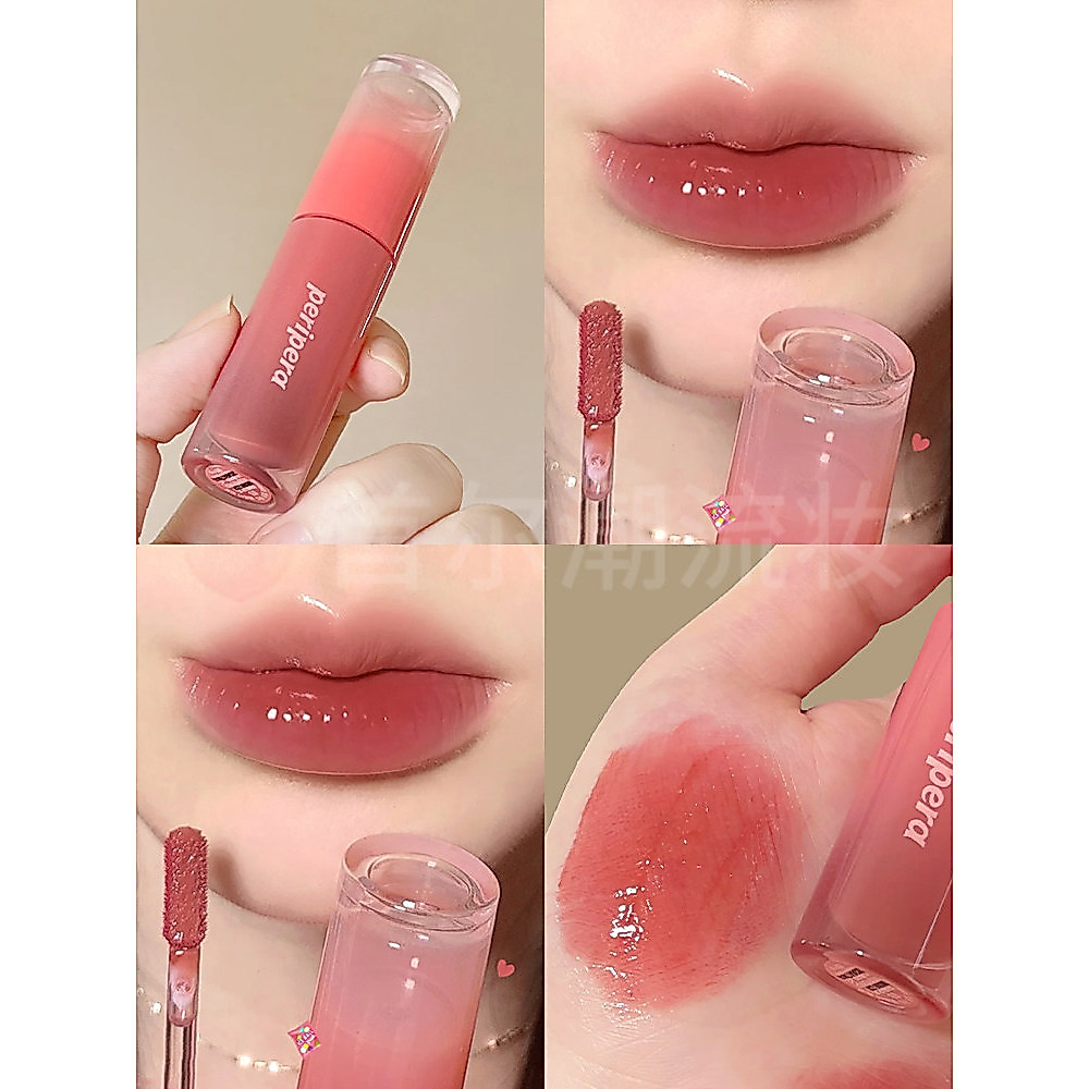 son bóng son bóng lì lâu trôi Peripera peripera Rock Candy Lip Gloss 03 Water Gloss Mirror Lipstick 