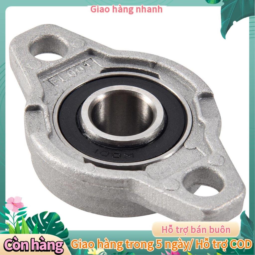 FL001 Hợp kim kẽm 12mm Lỗ khoan tự căn chỉnh Gối khối mang Mặt bích