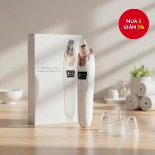  1 cái Máy làm sạch lỗ chân lông đa năng, Máy hút mụn đầu đen sạc USB cho nữ, Dụng cụ làm sạch