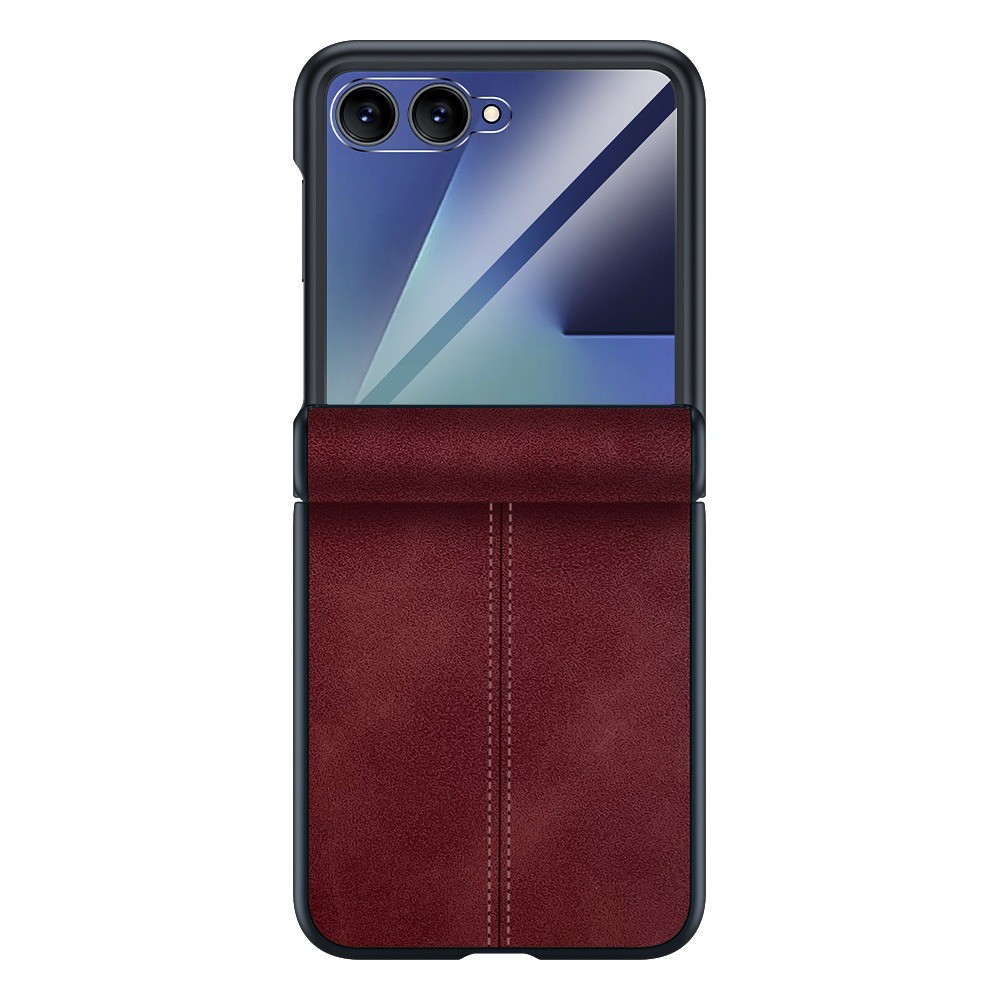 Ốp Lưng Điện Thoại Samsung Galaxy Z Flip 7 6 ZFlip7 Flip6 Flip7 Flip7 5G Từ Bản Lề Da Bảo Vệ