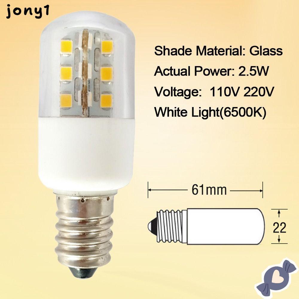 Bóng đèn tủ lạnh THUY Bright E12 E14 Kết nối Ánh sáng trắng 110V 220V Pygmy Vít nhỏ