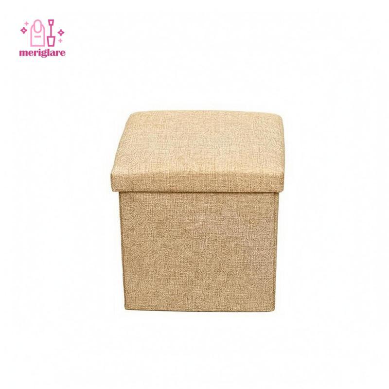 Lưu trữ có thể gập lại Kết cấu dệt Ottoman Lưu trữ có đệm Ottoman