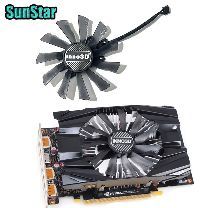 [CF mới-121015Quạt làm mát card màn hình S CF-12910S 95MM 4PIN 0.35A, Dành cho card đồ họa Inno3d GT