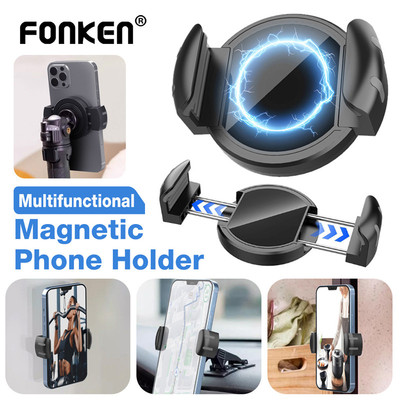 Kẹp điện thoại từ tính Fonken Giá đỡ đa năng cho phụ kiện giá đỡ điện thoại ô tô Magsafe