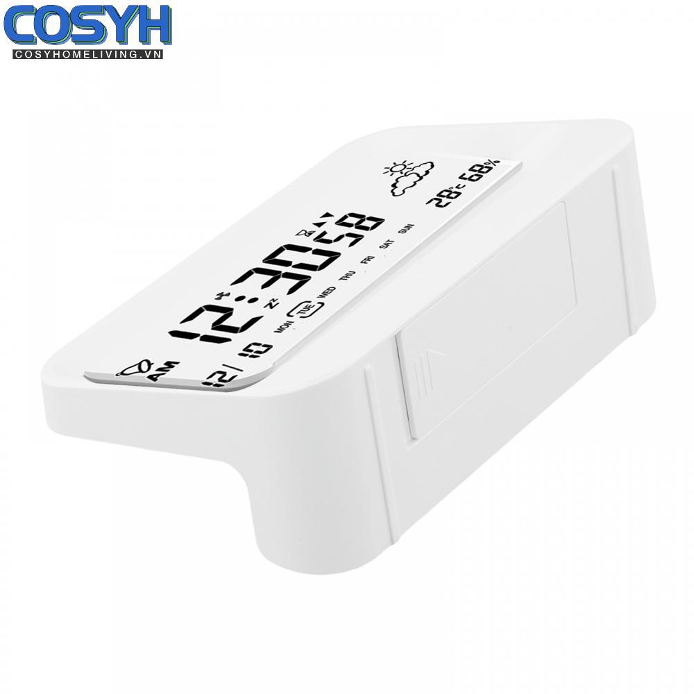<cosyh>Digital Alarm Clock Intuitive Backlight Feature Peaceful Sleeping Environment