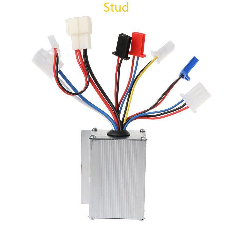 Bộ điều khiển bàn chải tốc độ động cơ Stud DC 24V 250W cho xe đạp điện