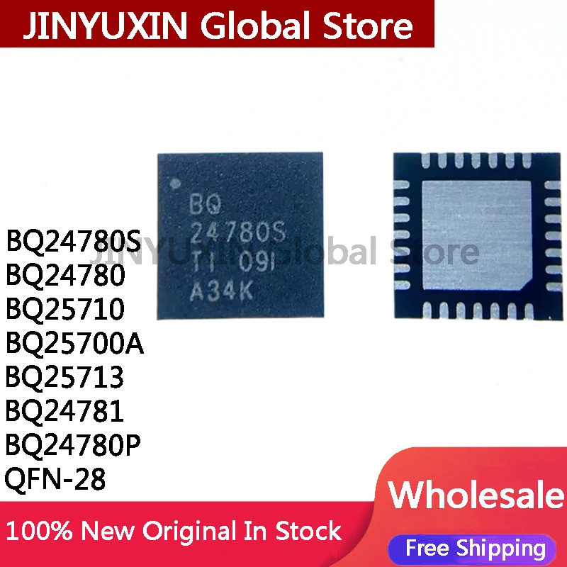5 Chiếc BQ24780S BQ24780 BQ25710 BQ25700A BQ25713 BQ24781 BQ24780P QFN-28 IC Còn Hàng Bán Buôn