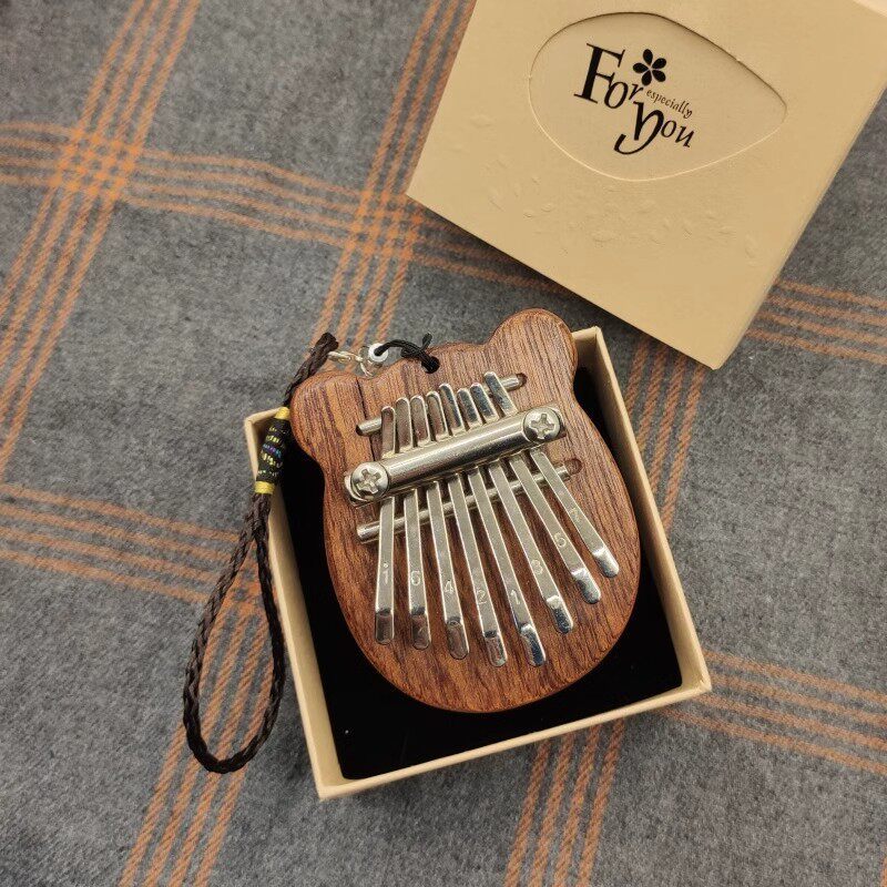 8-Tốt Mini Ngón Tay Cái Piano KALIMBA Cọ Piano KALIMBA Di Động Nhạc Cụ Nhỏ Quà Tặng Nam Nữ Sinh Viên