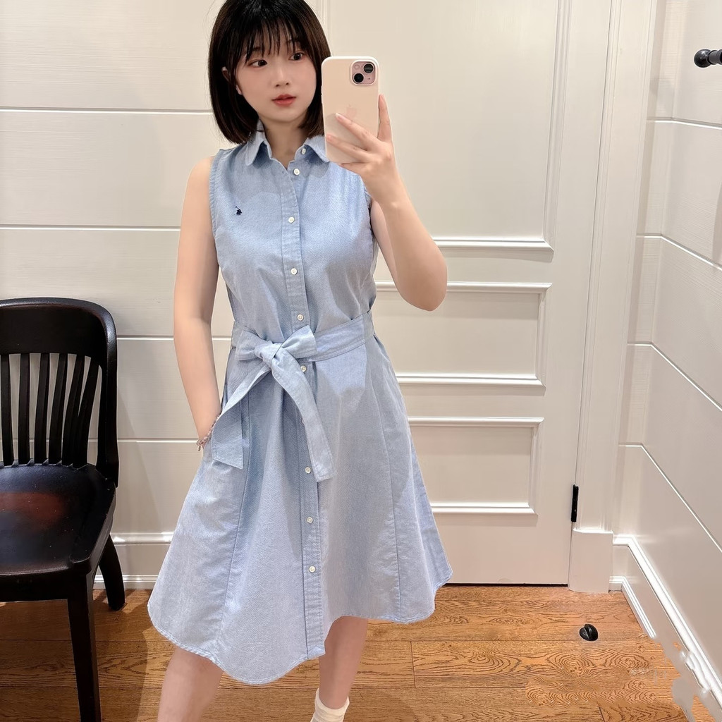 QGQ7 RL Raf War Horse Embroidered Dress, Scannable Pure White Innocent Dress, White Moonlight Colleg