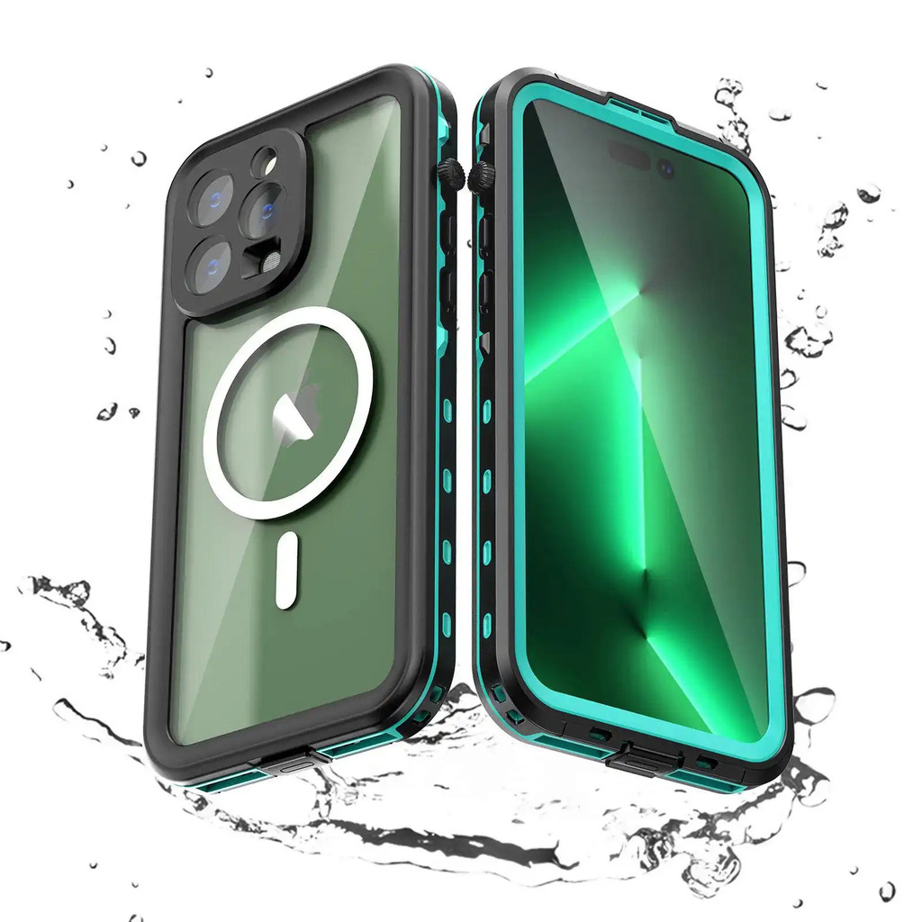 Thích hợp cho iPhone 14 Pro Max và 14 Plus, Ốp điện thoại trong suốt, chống nước, chống sốc, chống t