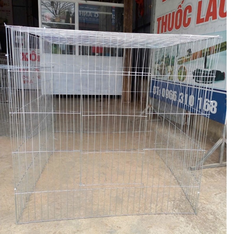 lông gà 80v nan khít không khay tangẹ kèm dây thít
