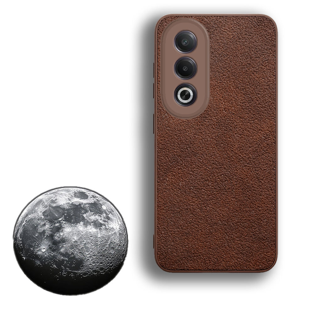 Dành Cho Oppo K12x A3x 5G CPH2667 PKD130 Kết Cấu Cao Su Thô Retro Vỏ Điện Thoại Chống Sốc Grip Slim 