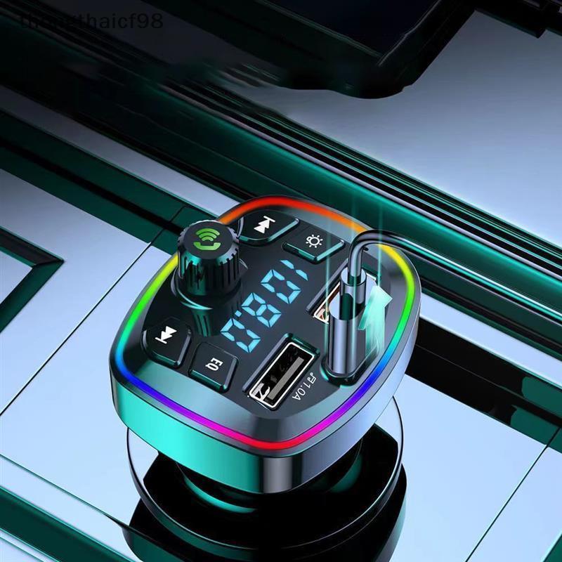 Ttvn Q7 Bluetooth 5.0 xe FM Transmitter với Dual USB PD sạc.