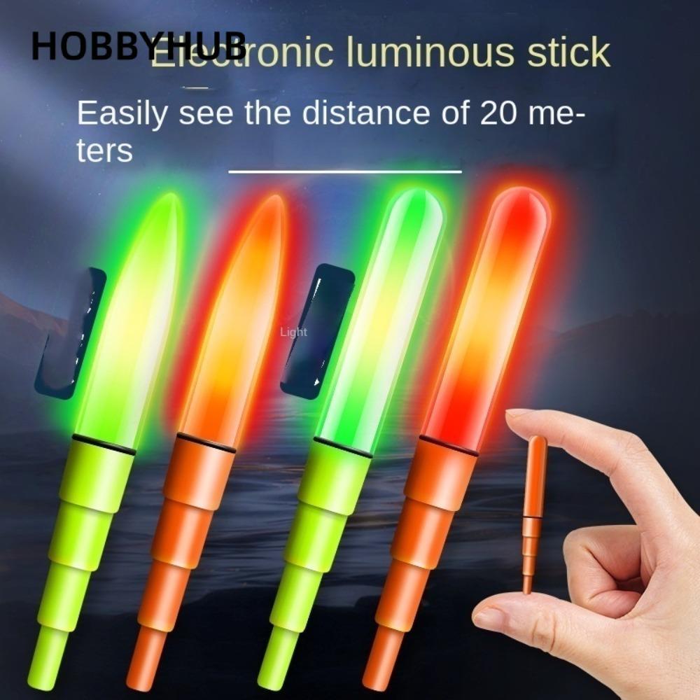 HOBBYHUB 1 Đèn LED Phao Câu Cá, Đèn Phao Câu Cá Dạ Quang Cảm Ứng, 2024 Phao Câu Cá Đêm Siêu Sáng Top
