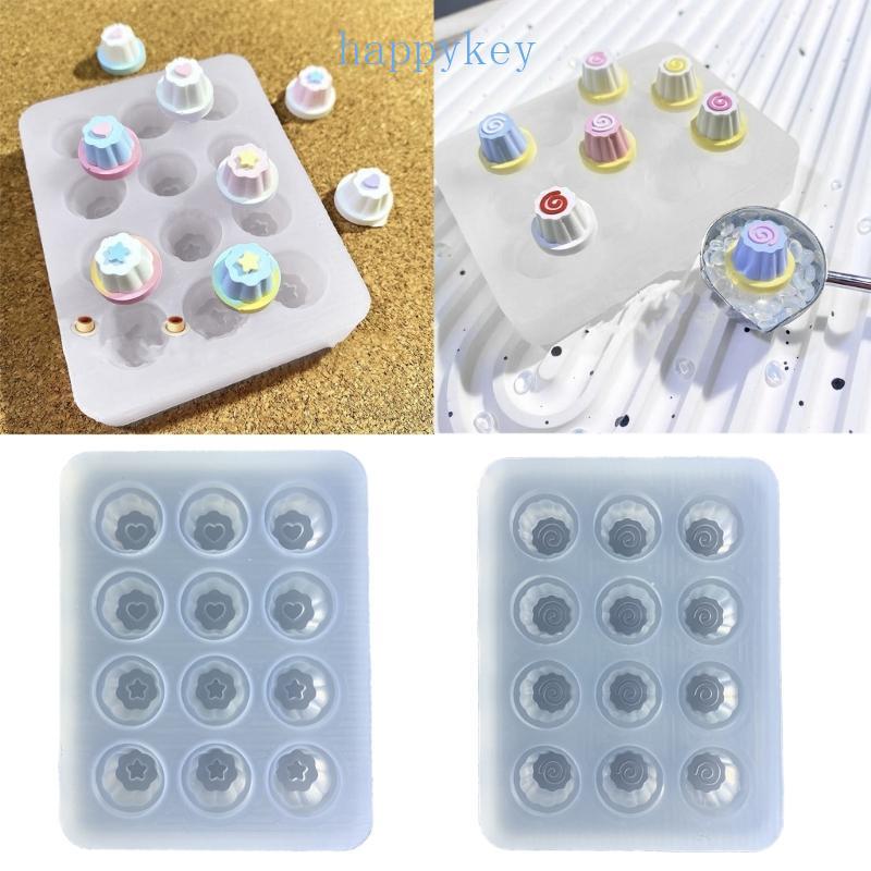 HAP Khuôn đổ resin làm đầy shaker, khuôn micro đổ epoxy, khuôn đúc quicksand, phụ kiện làm trang sức