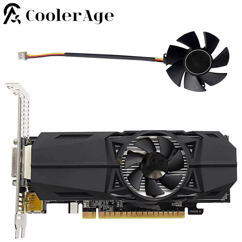 INew FS1250-S2053A GTX1050Ti GTX1050 GTX1030 GTXN710 Quạt Card Video Cho Gigabyte GTX 1050 Ti 1050 1