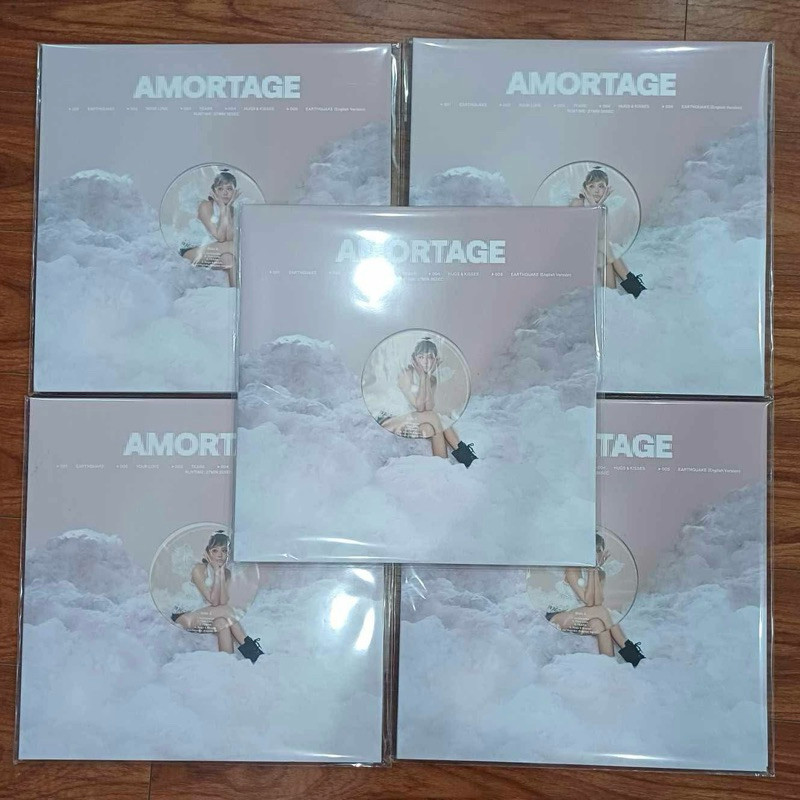JISOO - MINI ALBUM [AMORTAGE] VINYL