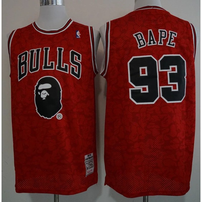 Audioman nổi tiếng Bape x Bulls Retro Jersey Lakers Retro Jersey Celtic Retro Jersey