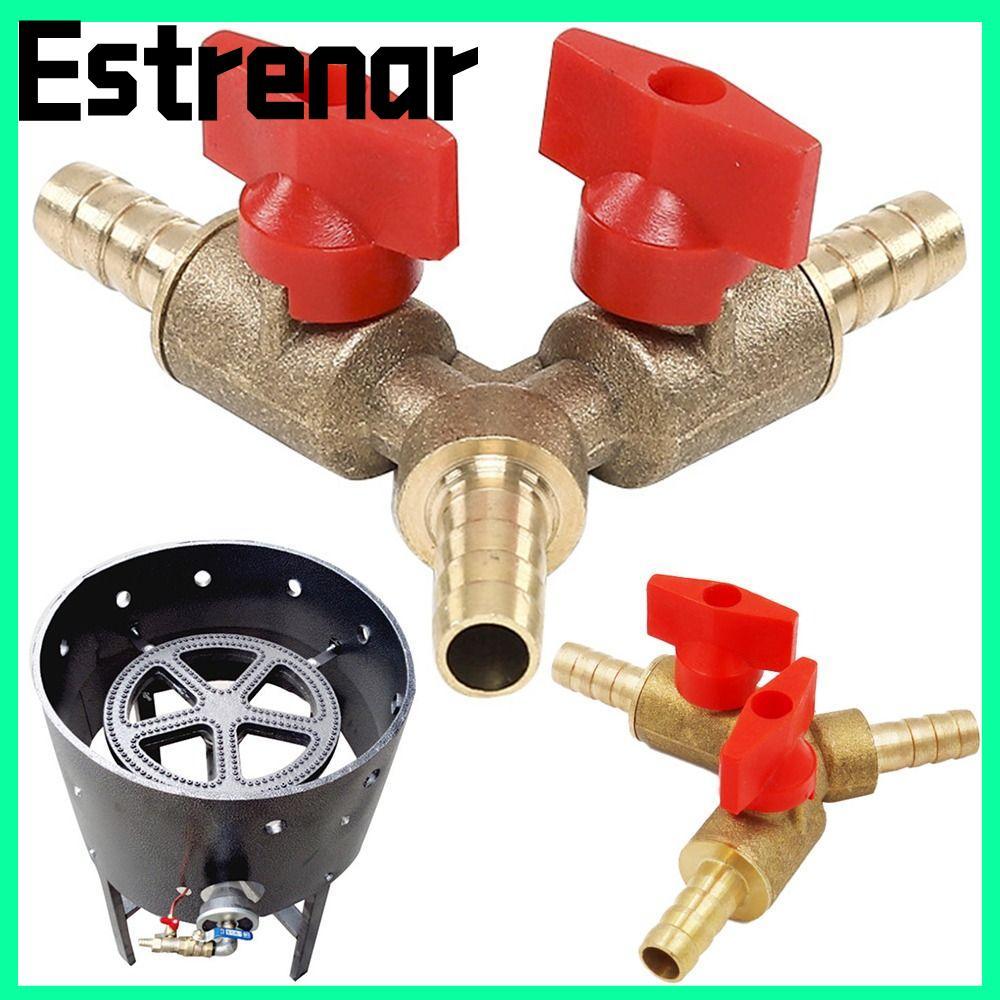 Đầu nối lắp ống ESTRENAR Sắt cho bộ chuyển đổi van bi 10mm dầu khí