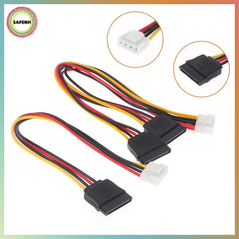 Cáp nguồn SAFENH 4Pin sang SATA cho Camera IP HDD Power One to One / One to Two VH3.96 VN