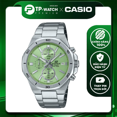 Đồng Hồ Nam Dây Thép Casio Edifice EFV-640D-3A Chống nước 100m | EFV-640D-3AVUDF