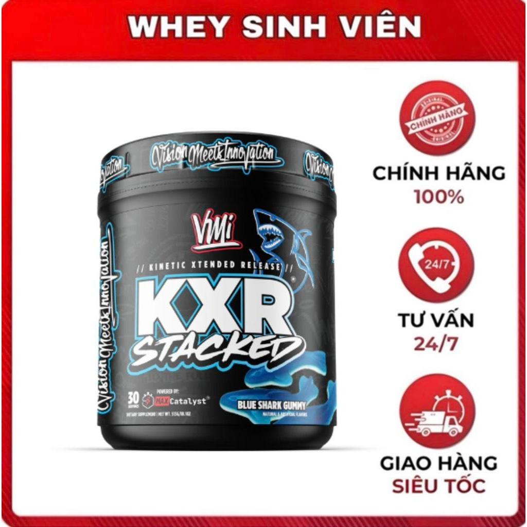 VMI KXR Stacked Pre-Workout ( 30 servings ) - Tăng hiệu quả tập luyện, pump cơ mạnh mẽ Whey Sinh Viê
