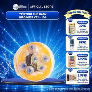 [10g] Yến sào Việt Trung - Yến tinh chế baby VT1