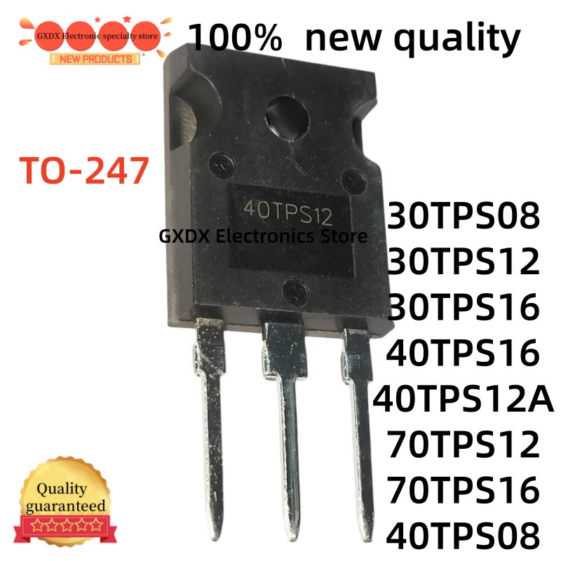5 Chiếc 40TPS12A 40TPS12 40TPS12APBF 70TPS16 70TPS12 TO247 40TPS08 40TPS16 30TPS16 30TPS12 30TPS08 T