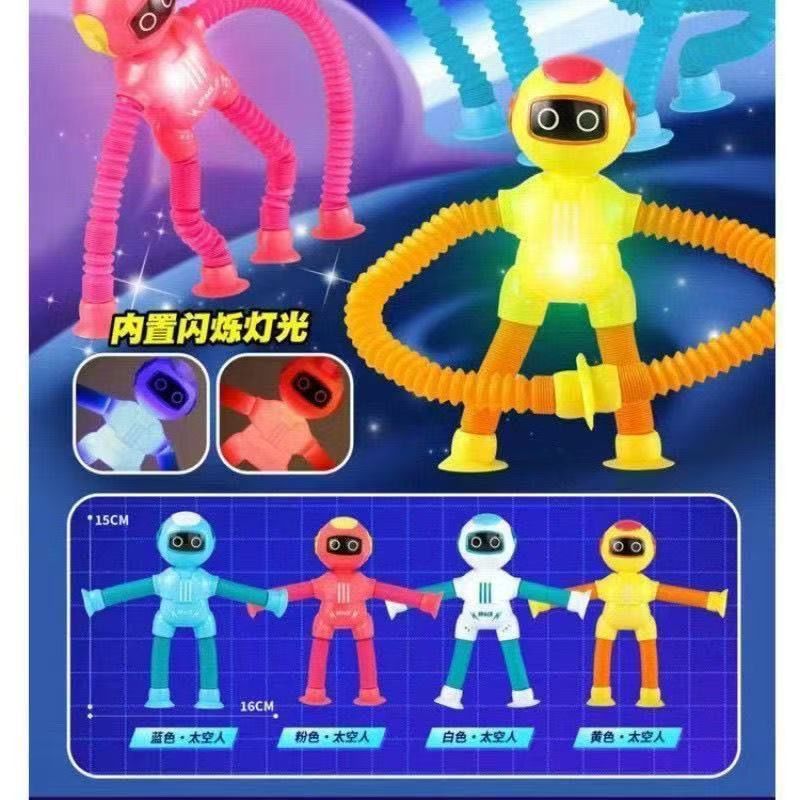 Sáng Tạo Dạ Quang Spaceman Đồ Chơi Có Thể Thu Vào Dưới 14 Tuổi Trẻ Em Giáo Dục Giải Nén Tương Tác Ch