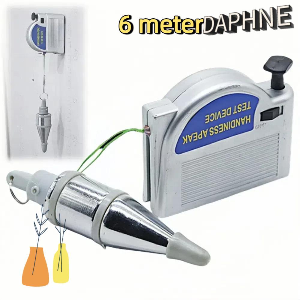 DAPHS Plumb Bob có thể thu vào, Công cụ Ổn định nhanh chóng linh hoạt Plumb Bobs, Từ tính di động Tự
