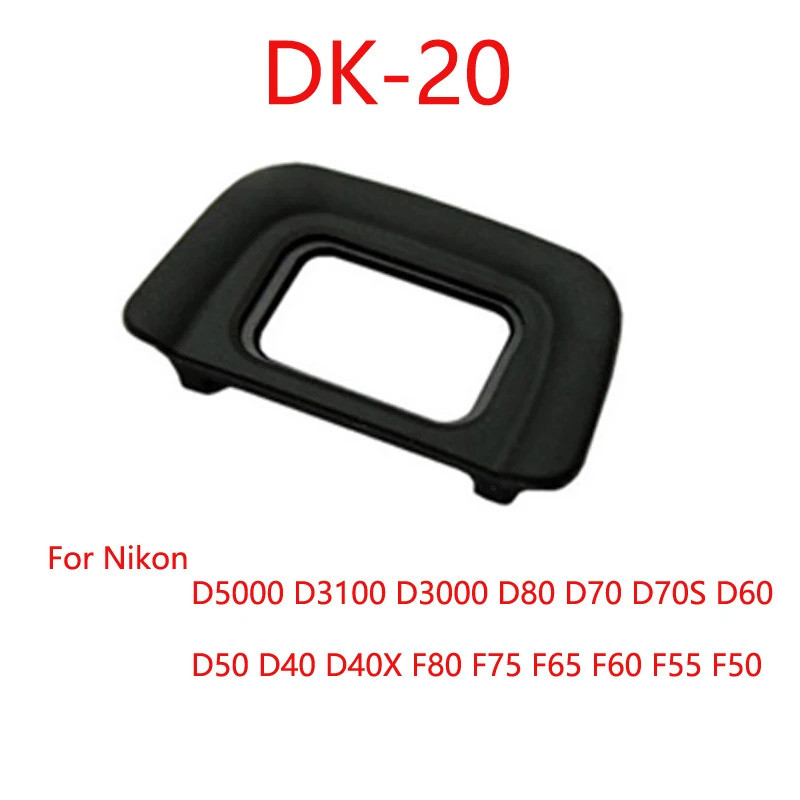 HB 1 Cái Dành Cho Nikon D5200 D5100 D3200 D3100 D3000 SLR Các Bộ Phận Máy Ảnh DK-20 DK20 Cao Su Thị 
