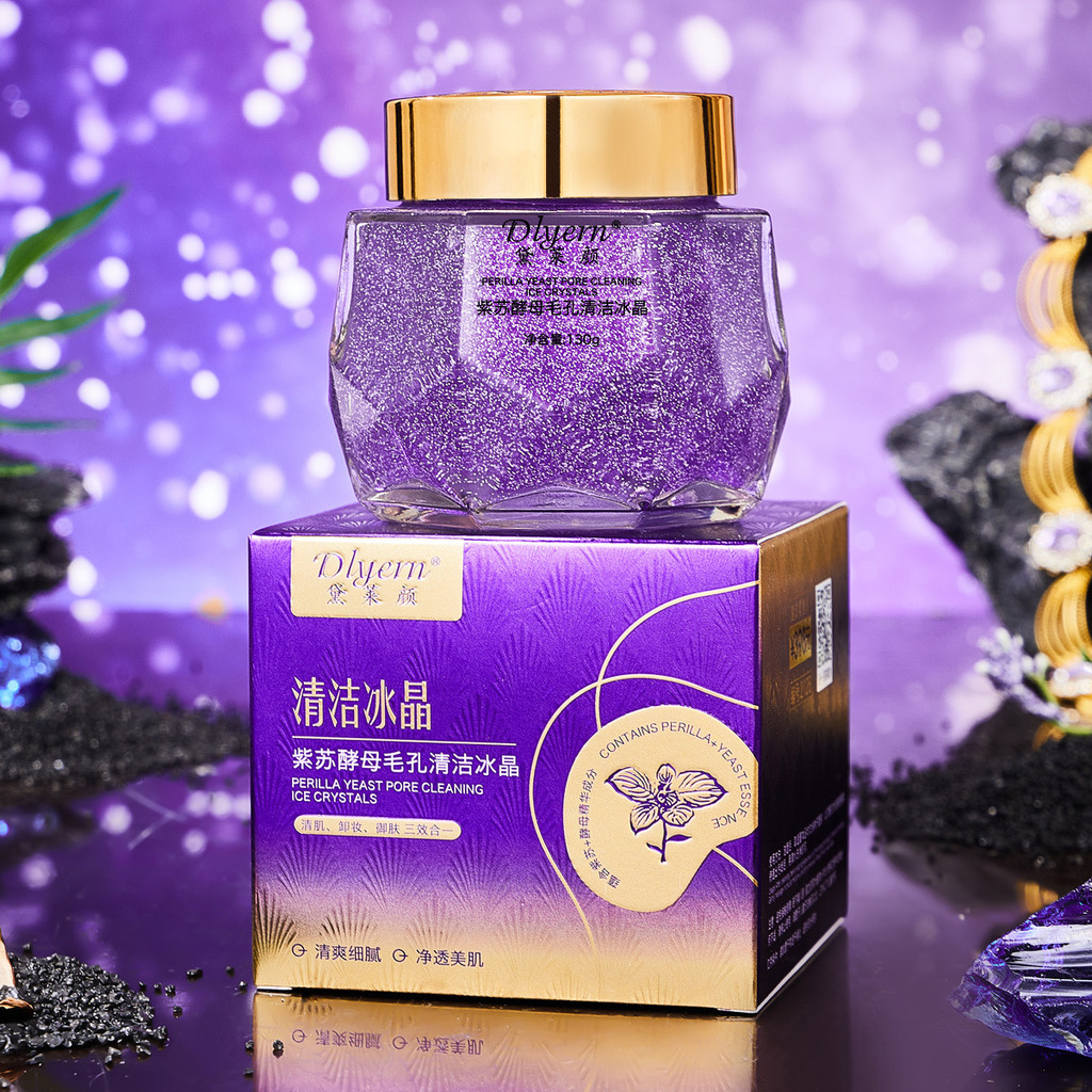 Perilla Men Pore Cleaning Ice Crystal Deep Cleaning Pore Facial Oil Ice Crystal Gel Cleaning Gel Dưỡ