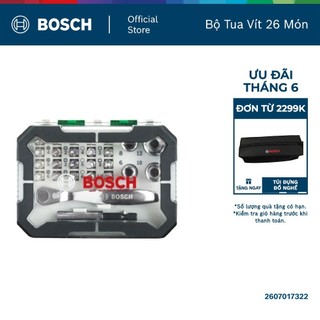 Bộ vặn vít bosch 26 món 2607017322