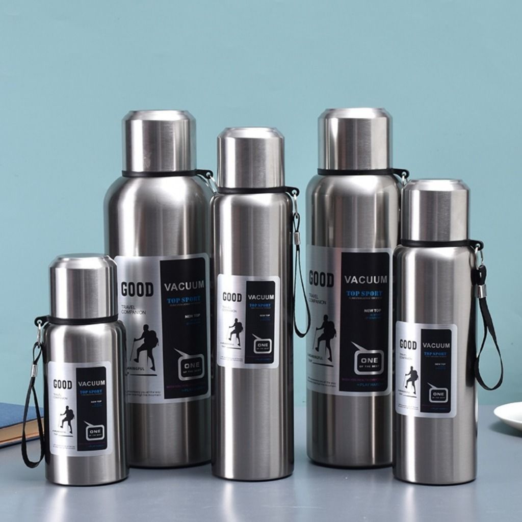 Bình giữ nhiệt inox 316 giữ nhiệt 24h dung tích 0.6L, 0,8L, 1L, 1,5L, 2L Good travel có giỏ lọc trà