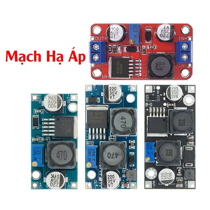 Module Mạch điện hạ áp, giảm áp LM2596 LM2596S XL4015 chuyển đổi DC sang DC