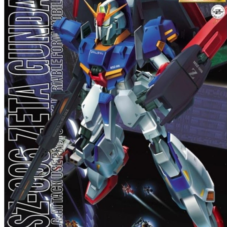 [HÀNG CHÍNH HÃNG] Mô hình lắp ráp MG MSZ-006 Zeta Gundam 1.0 chính hãng Bandai