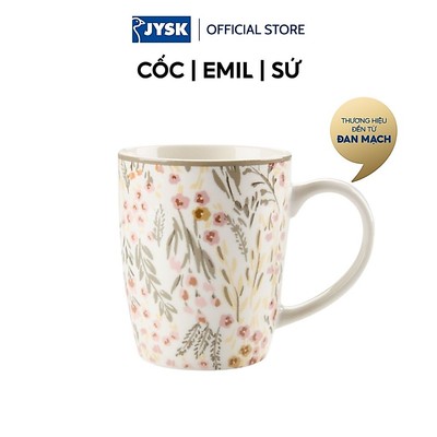 Cốc | JYSK EMIL | sứ | nhiều màu | Ø8xC10cm