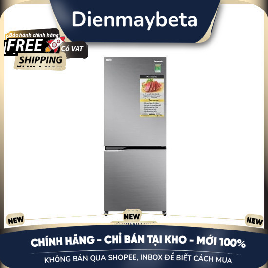 [KHÔNG BÁN QUA SHOPEE] Tủ lạnh Panasonic 255L NR-BV280QSVN - Mới 100% Mới 100%