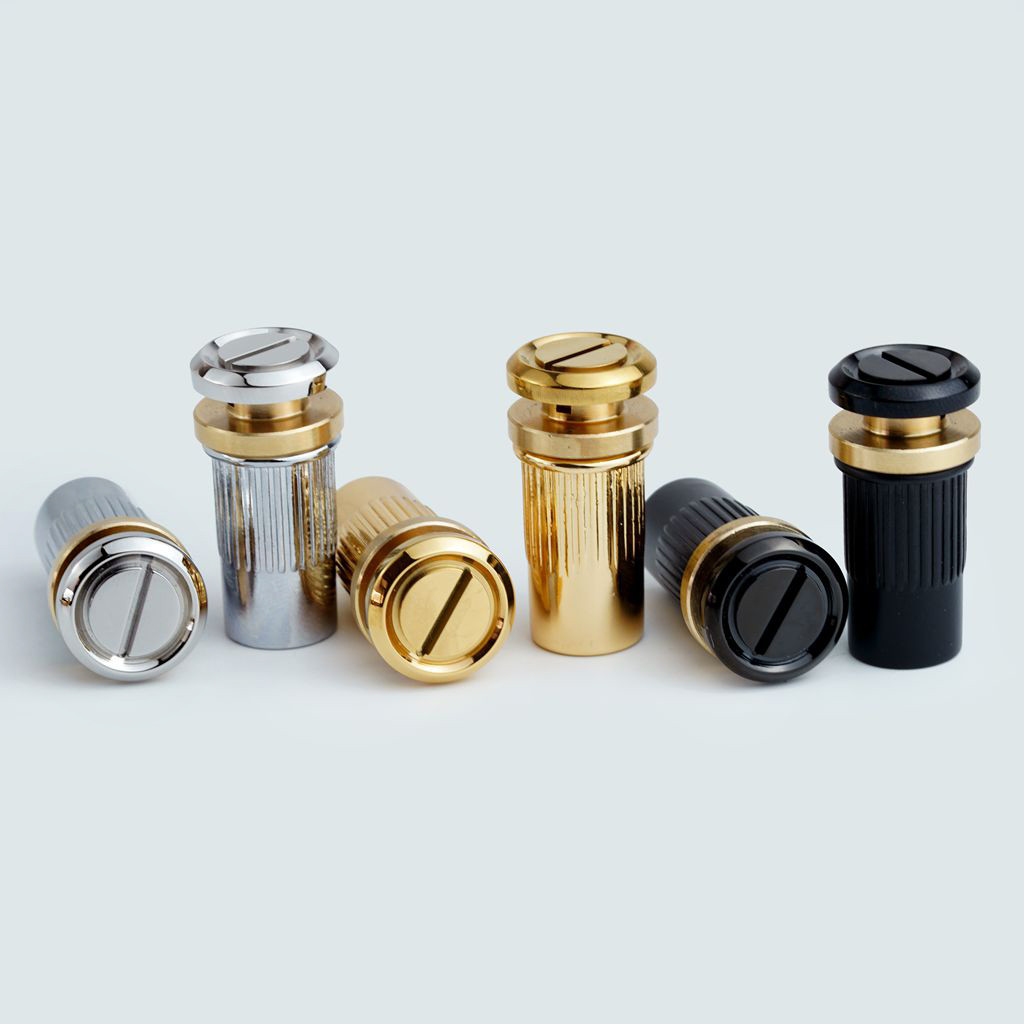 Guyker Guitar Cầu Đinh Vít Bộ Thép Đồng thau Bài viết chính xác