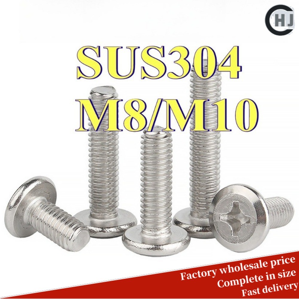 Đầu nối ống INOX 304 M8X10 M8X12 M8X14 M8X16 M8X18 M8X20 M8X25 bền chắc cho sửa chữa lắp ráp DIY 20/