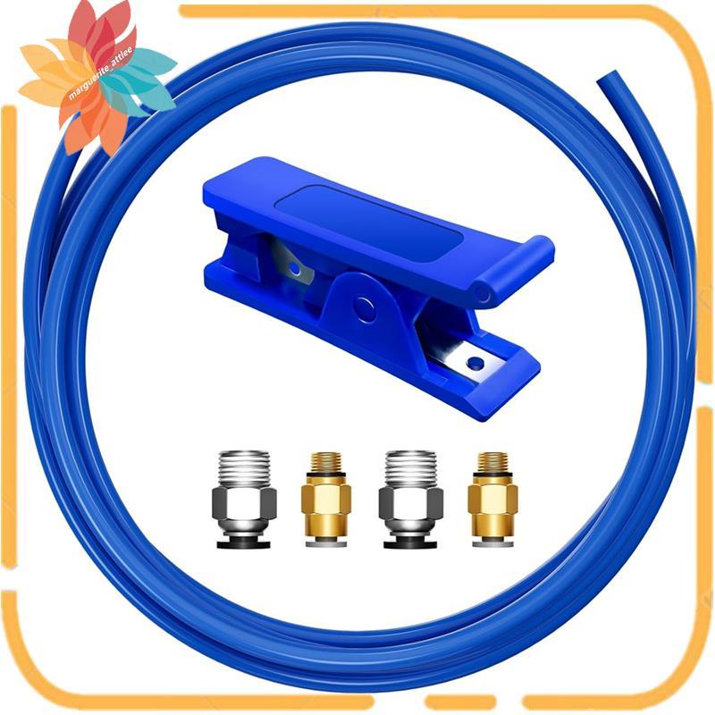 Bộ ống Bowden, PTFEtubing cho dây tóc 1,75 mm, với phụ kiện PC4-M10 và PC4-M6, máy cắt