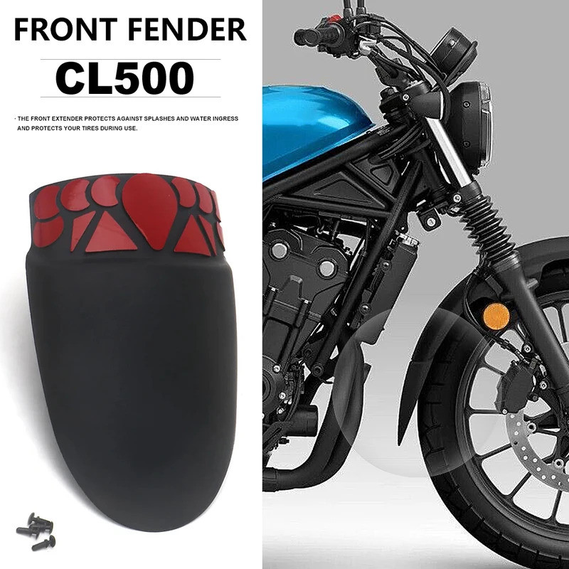 Dành Cho Xe Honda CL500 CL 500 cl500 2023 2024 Mới Xe Máy Fender Mở Rộng Bùn Bắn Bảo Vệ Bao Phía Trư