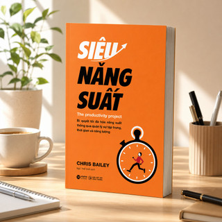 Sách - Siêu Năng Suất - Chris Bailey (Alpha Books)